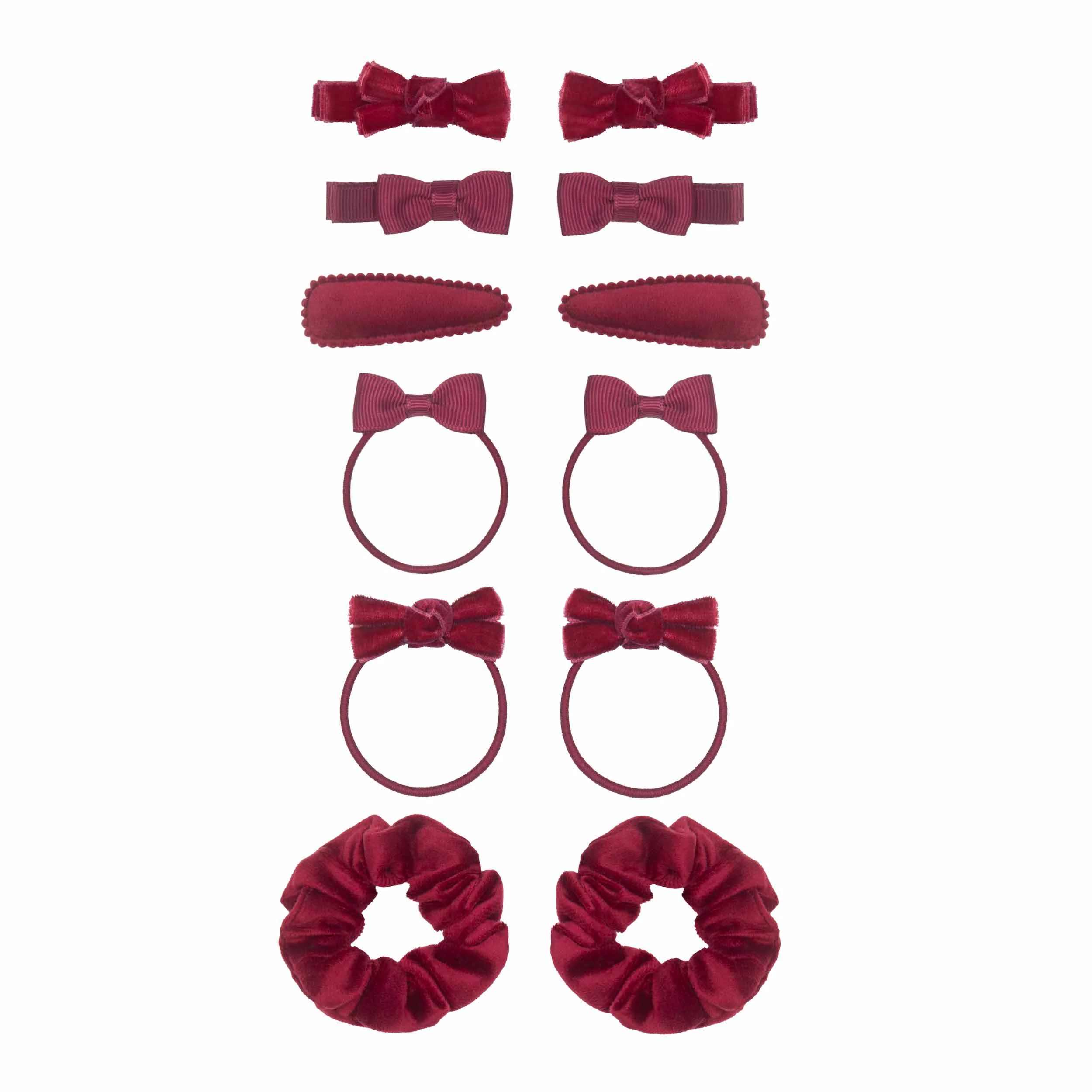 Assorted school pack - burgundy