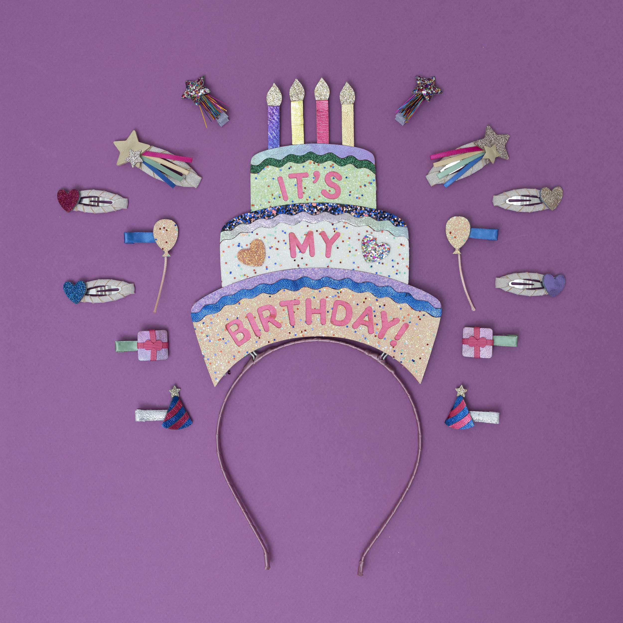 Birthday cake headdress - Image 3