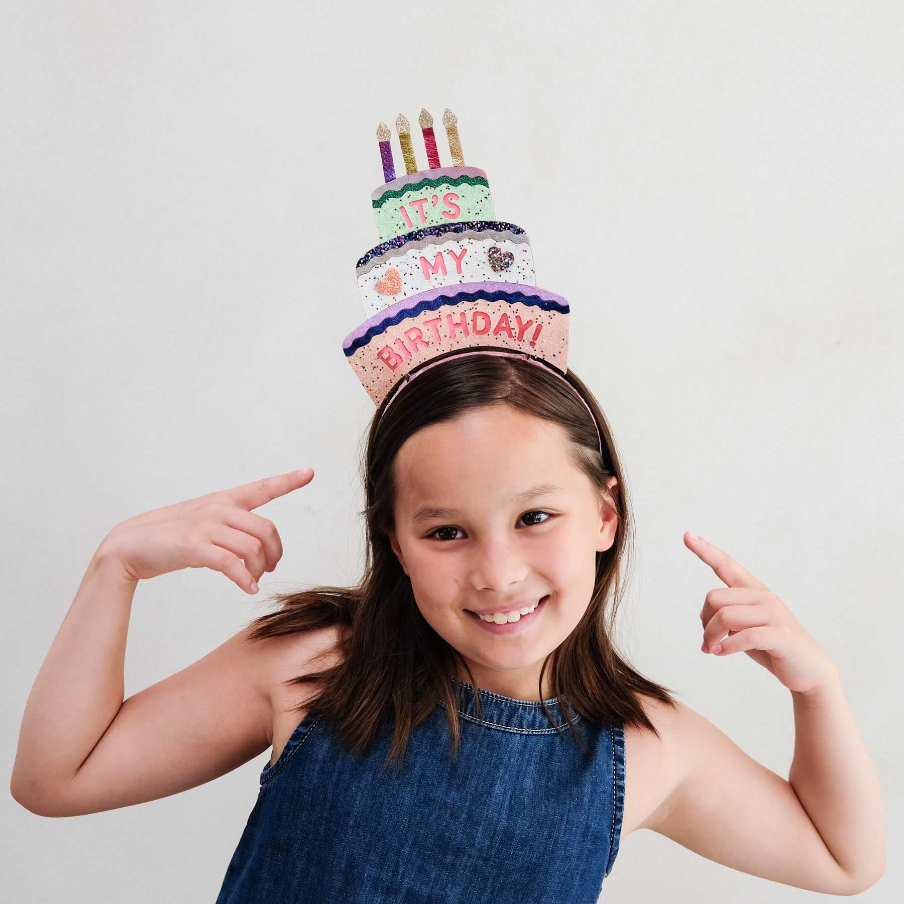 Birthday cake headdress - Image 4