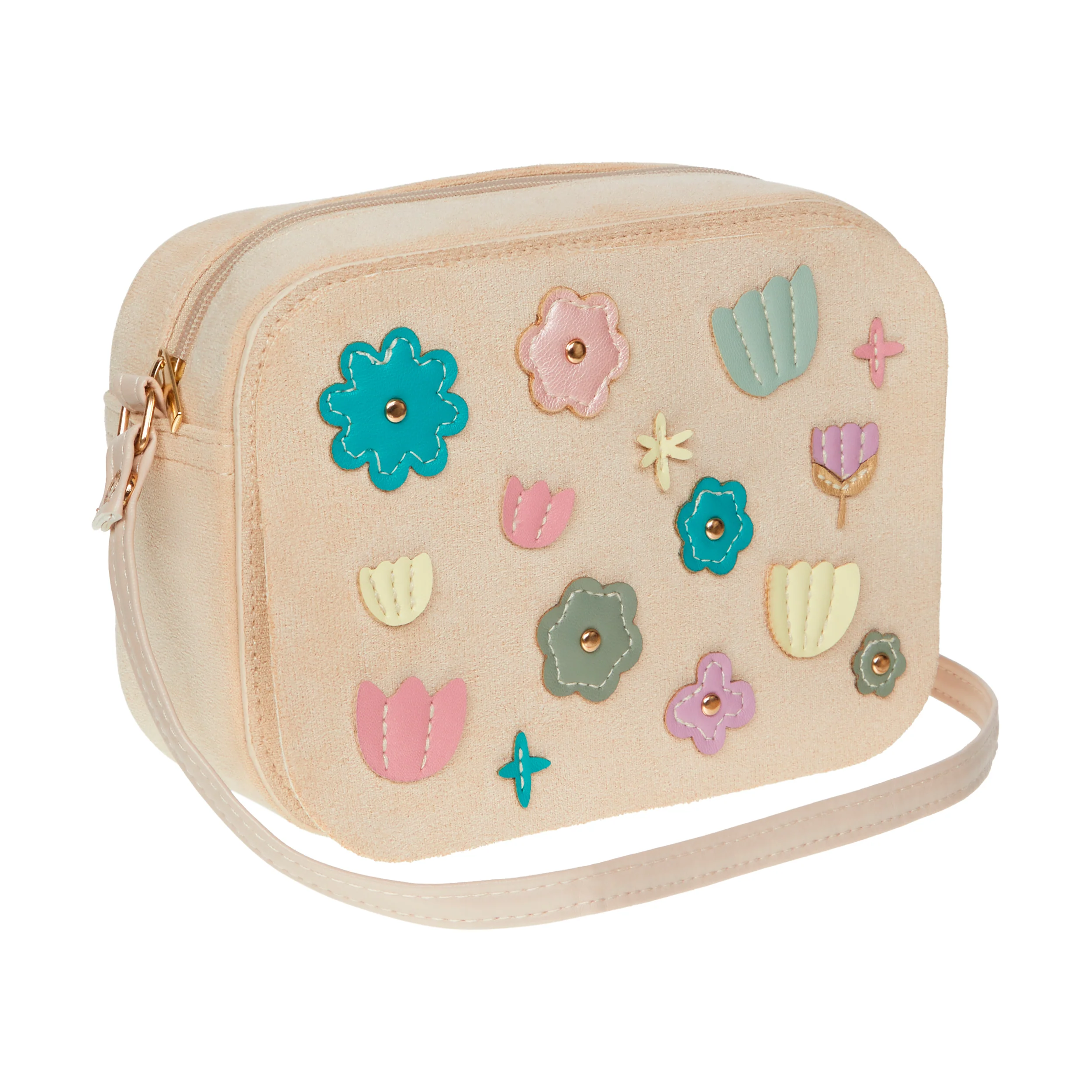Blossom embellished bag