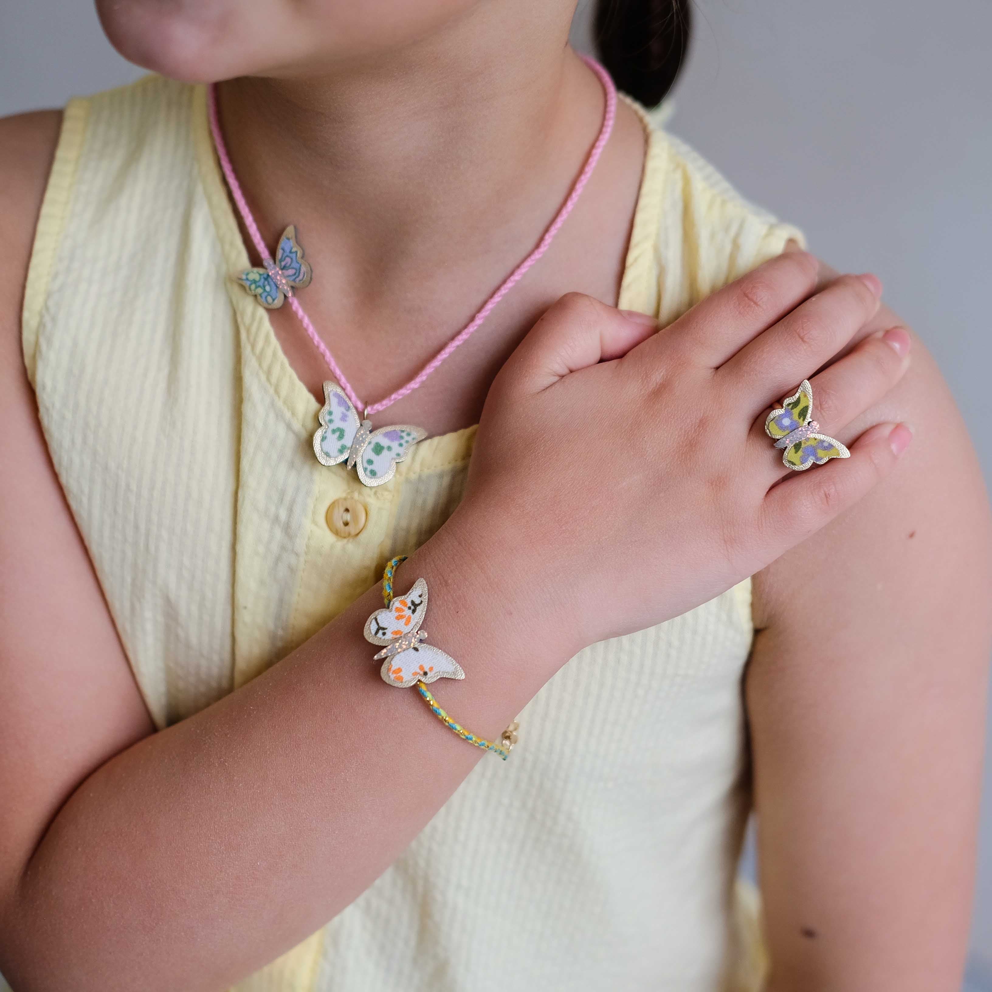 Butterfly jewellery set - Image 2