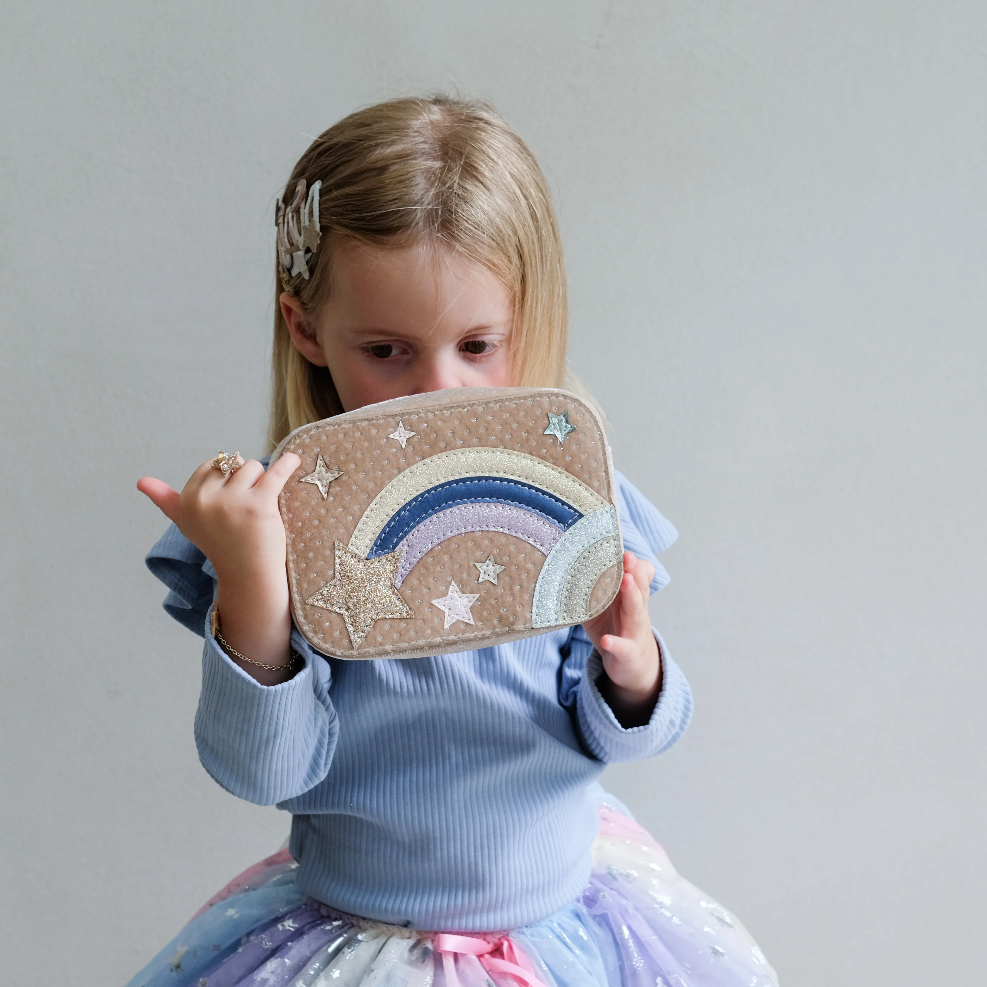 Celestial star velvet bag - Image 2