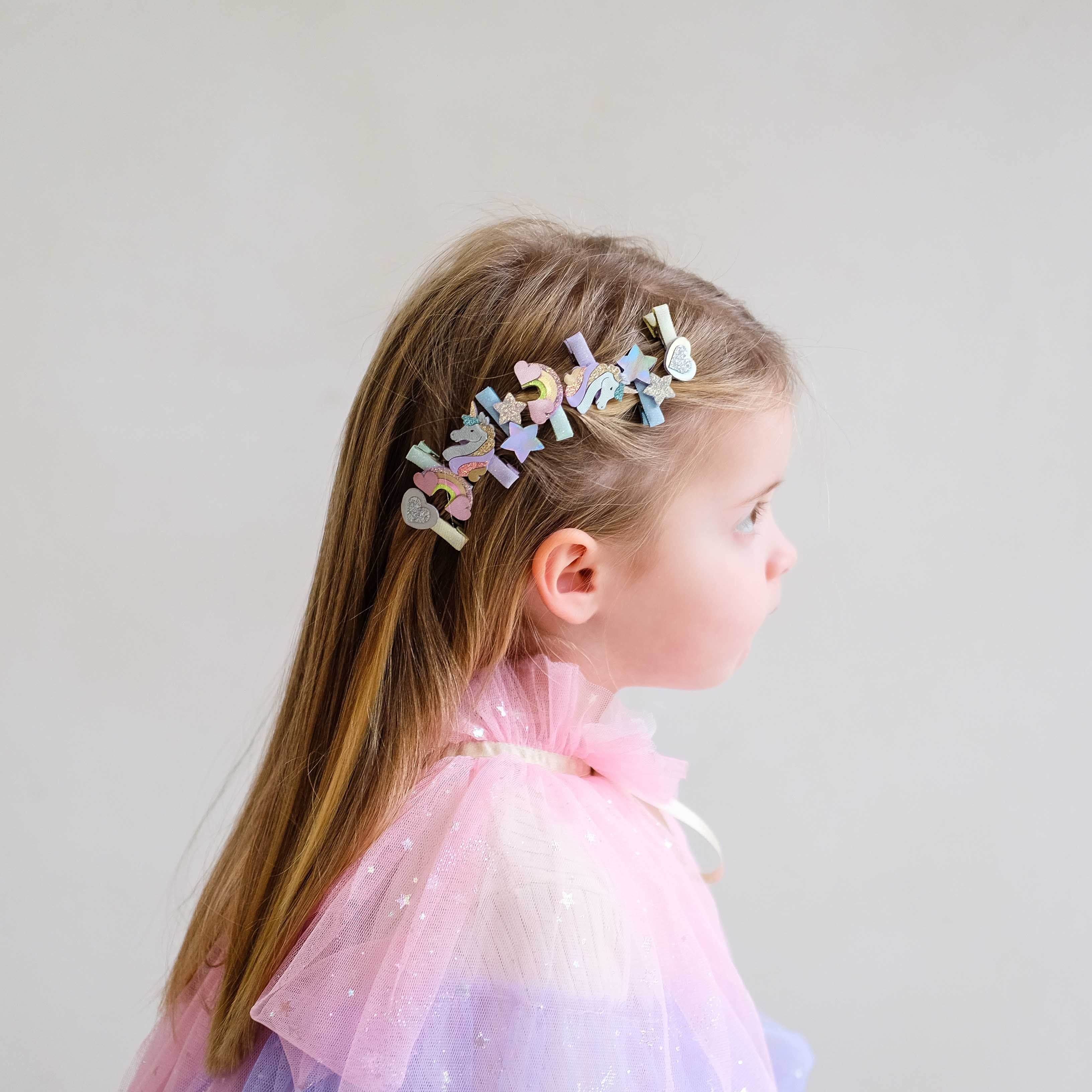 Dreamy unicorn mini clips - Image 2