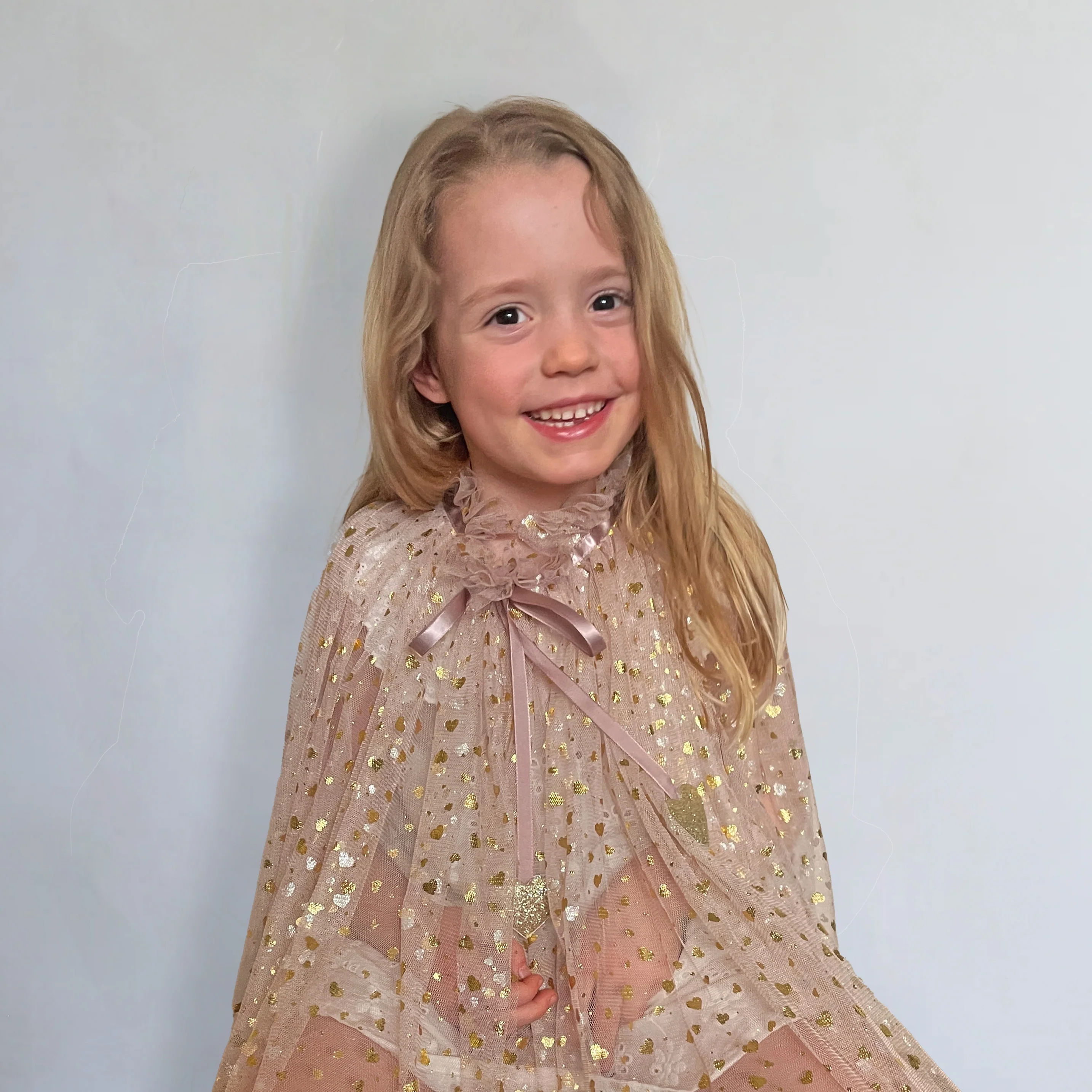 Heart print cape - Image 2