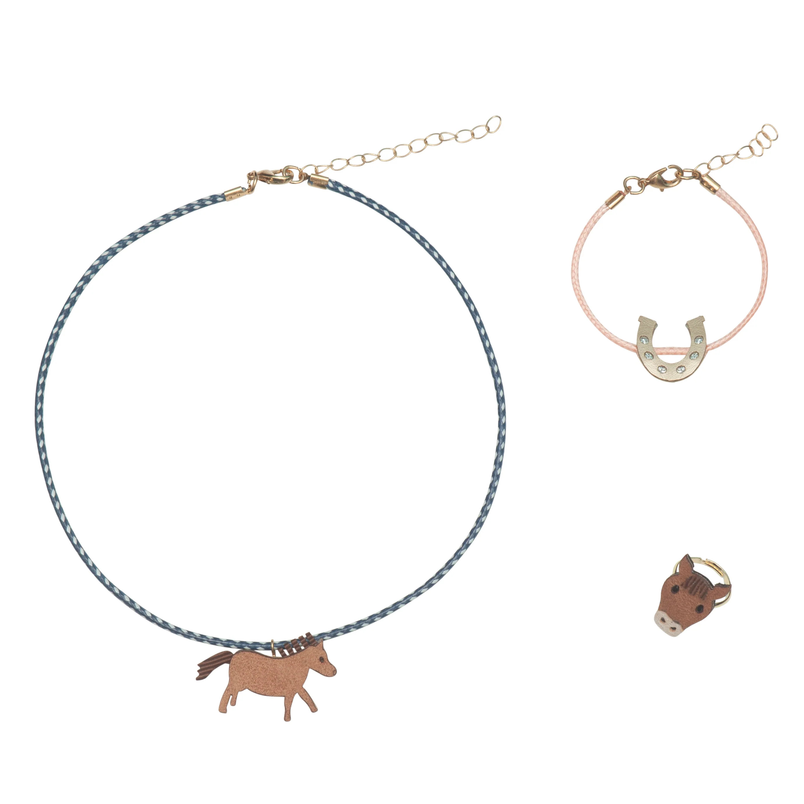 Horse jewellery set