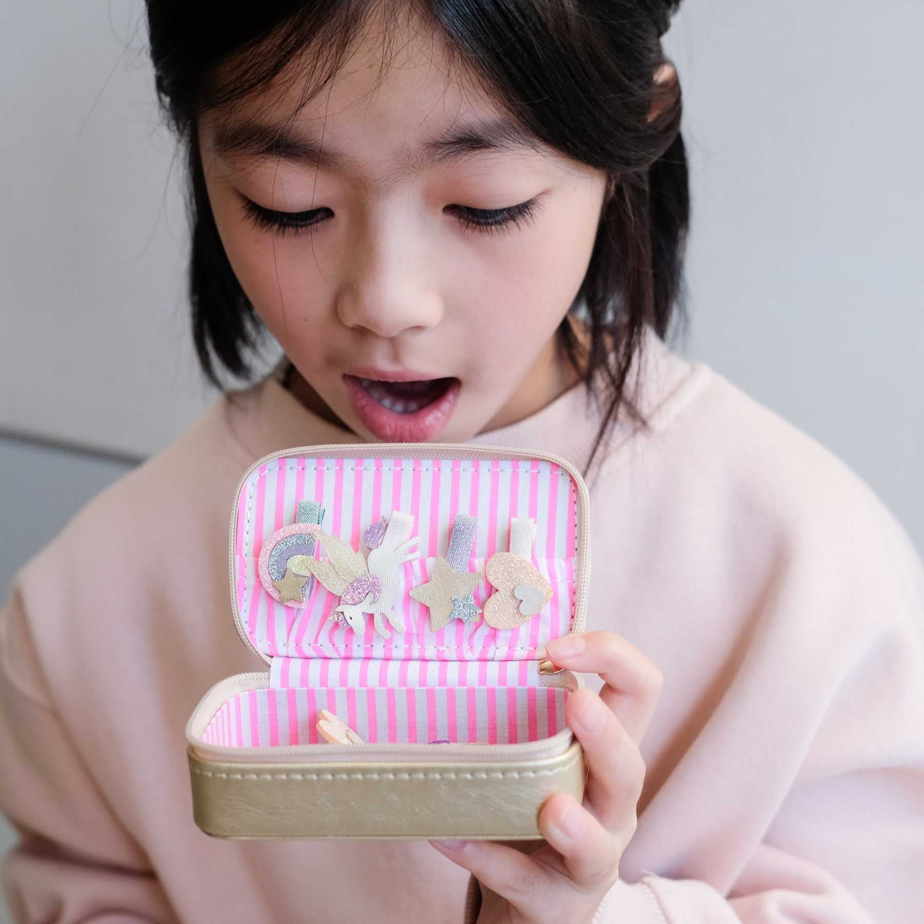 Mini jewellery box - gold - Image 2