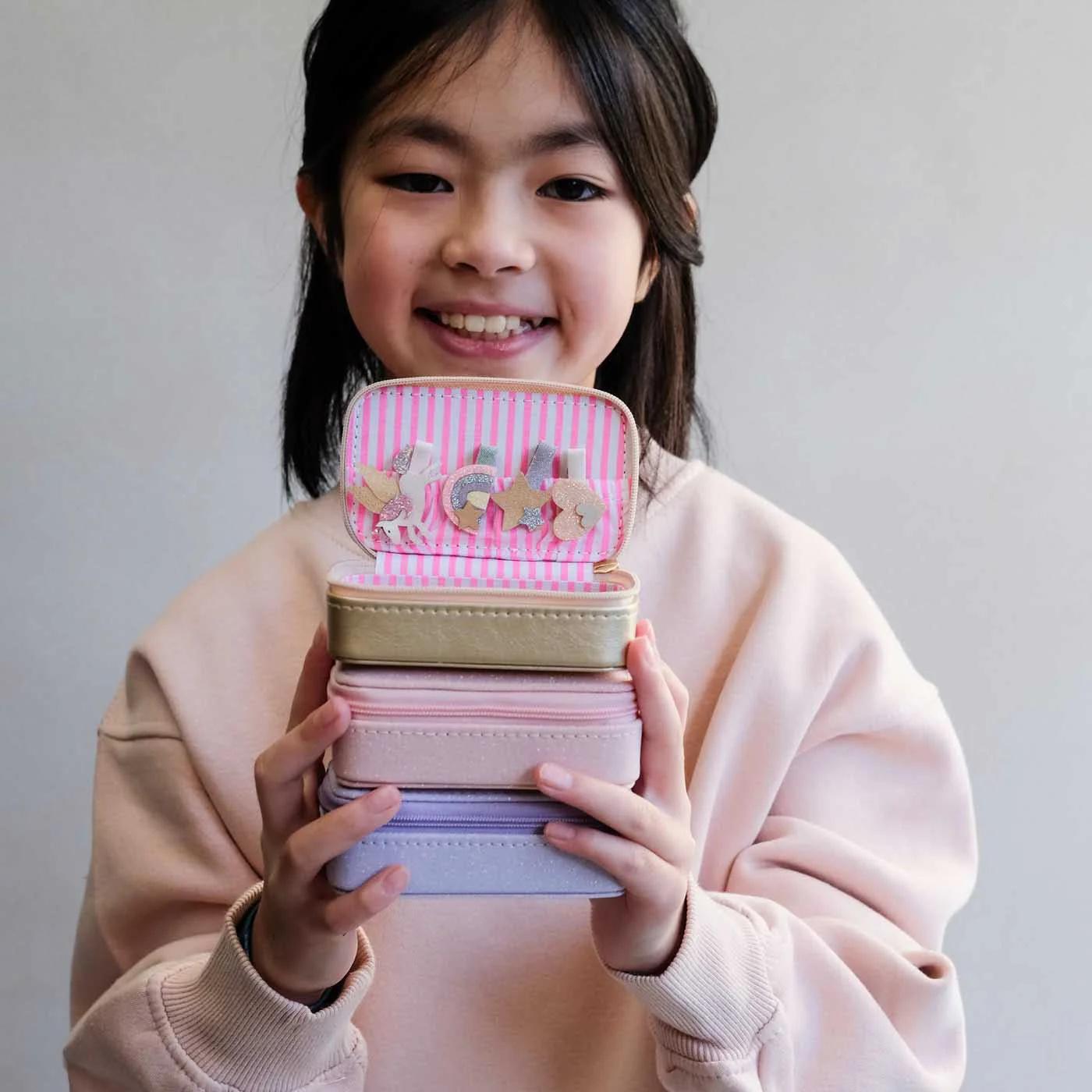 Mini jewellery box - gold - Image 5