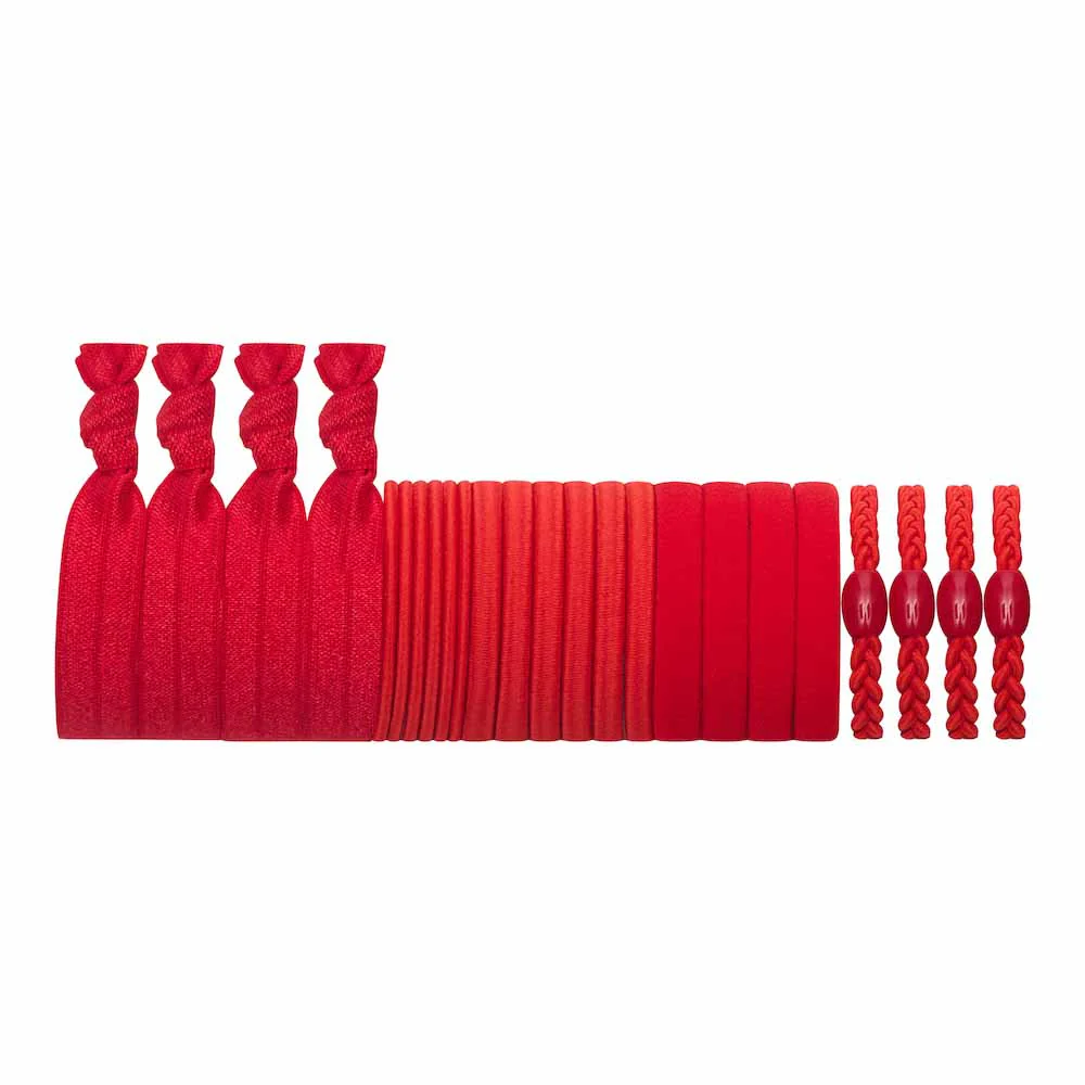 Mixed pony pack - red