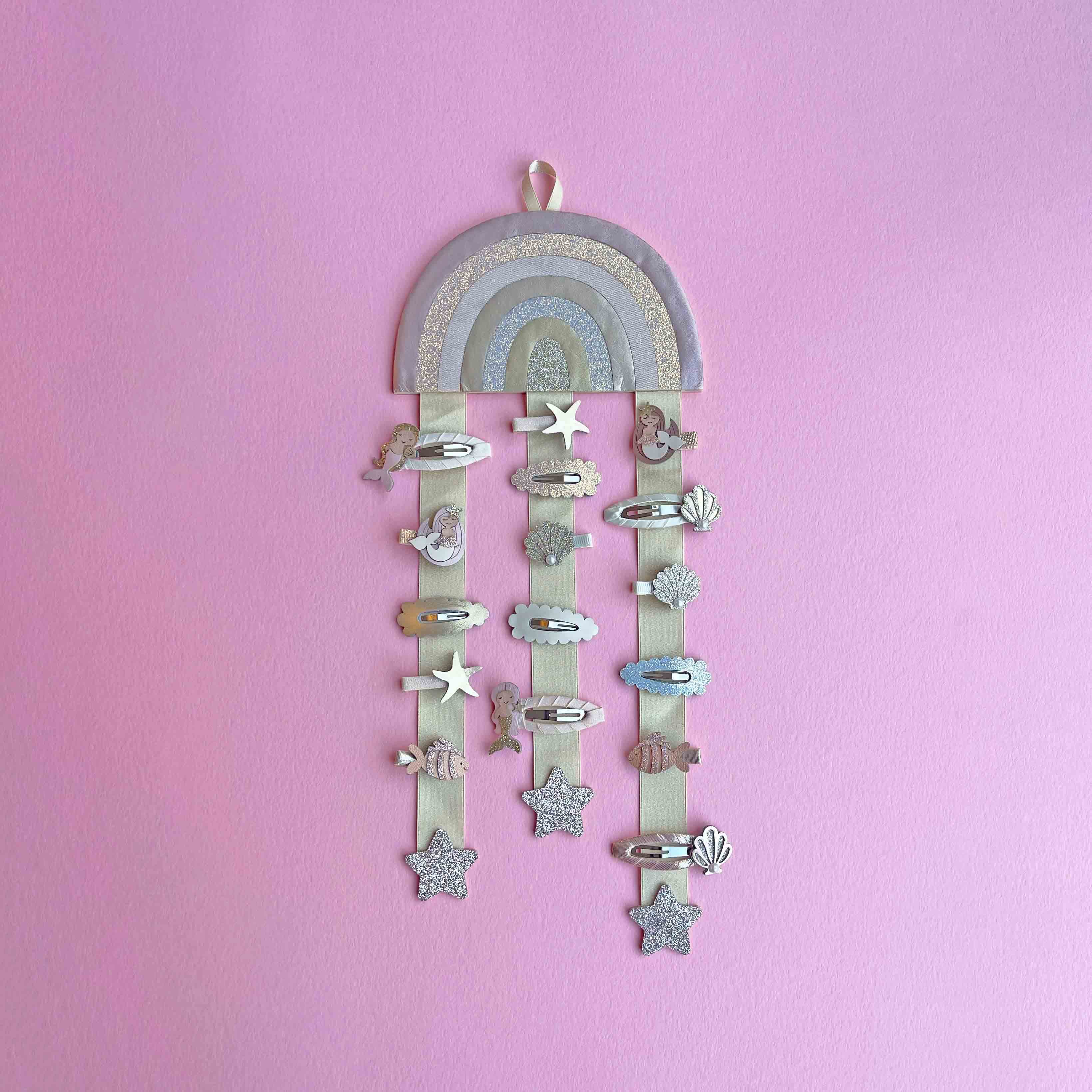 Pink rainbow wall hanger - Image 2