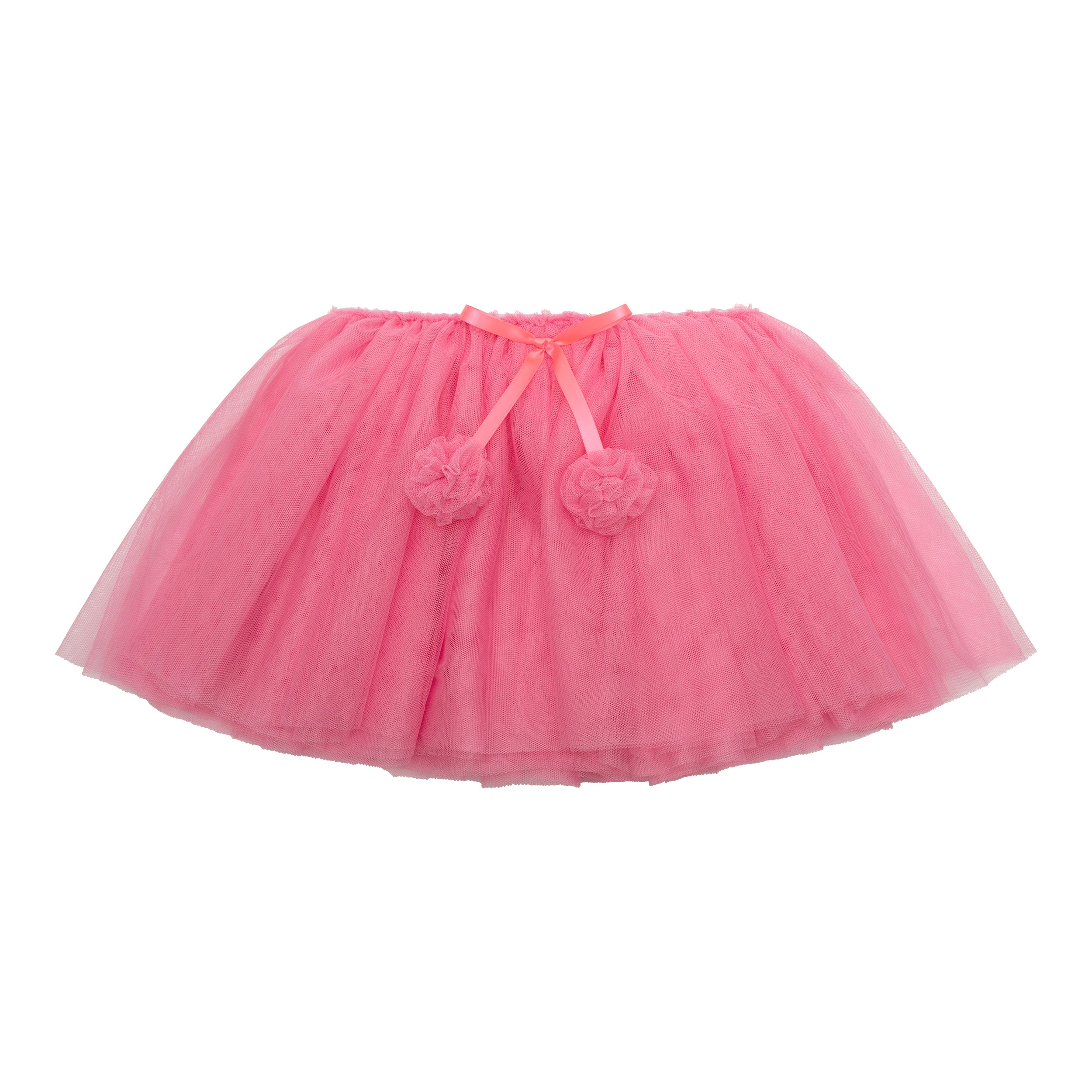 Pink ruffle flower tutu
