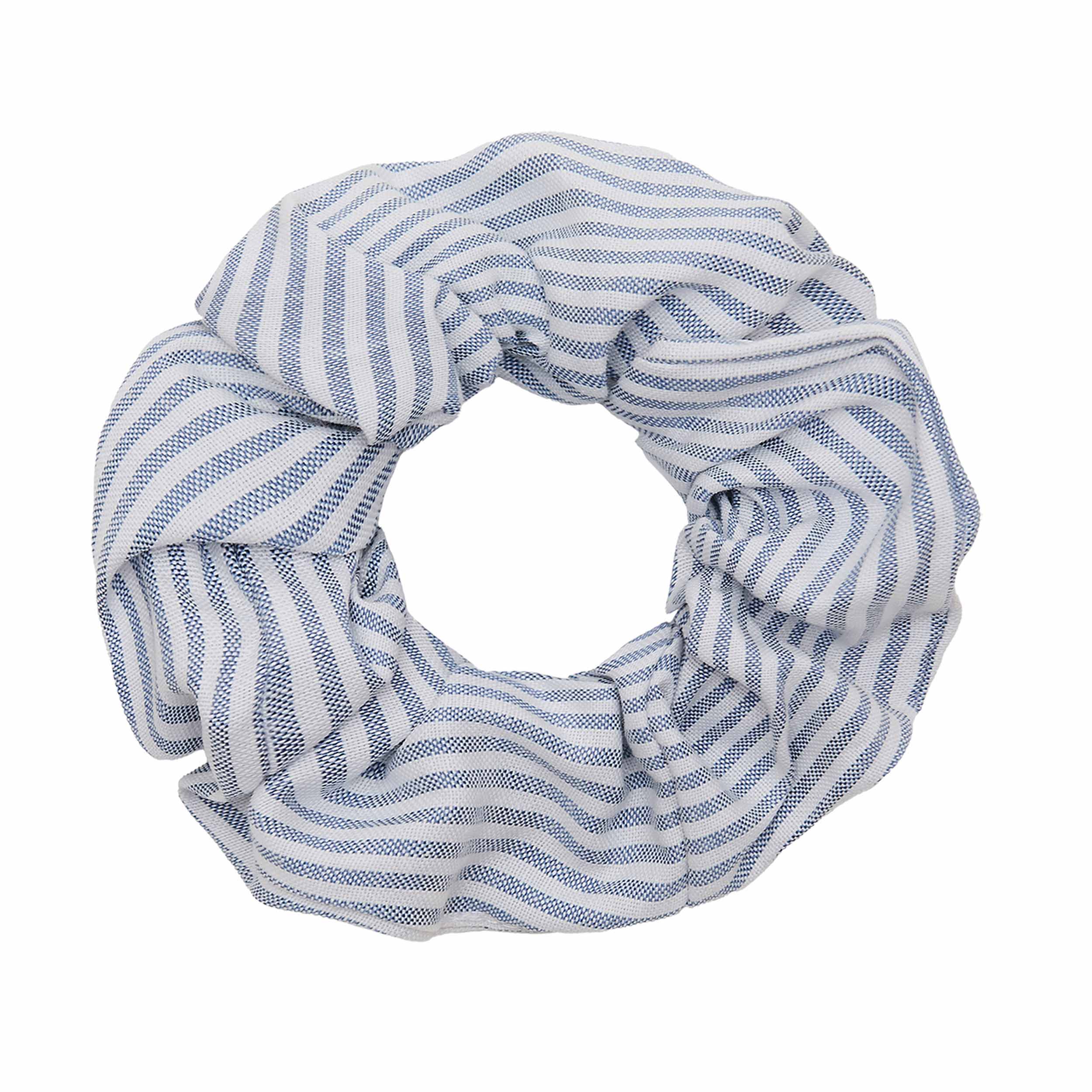 Striped oversize scrunchie