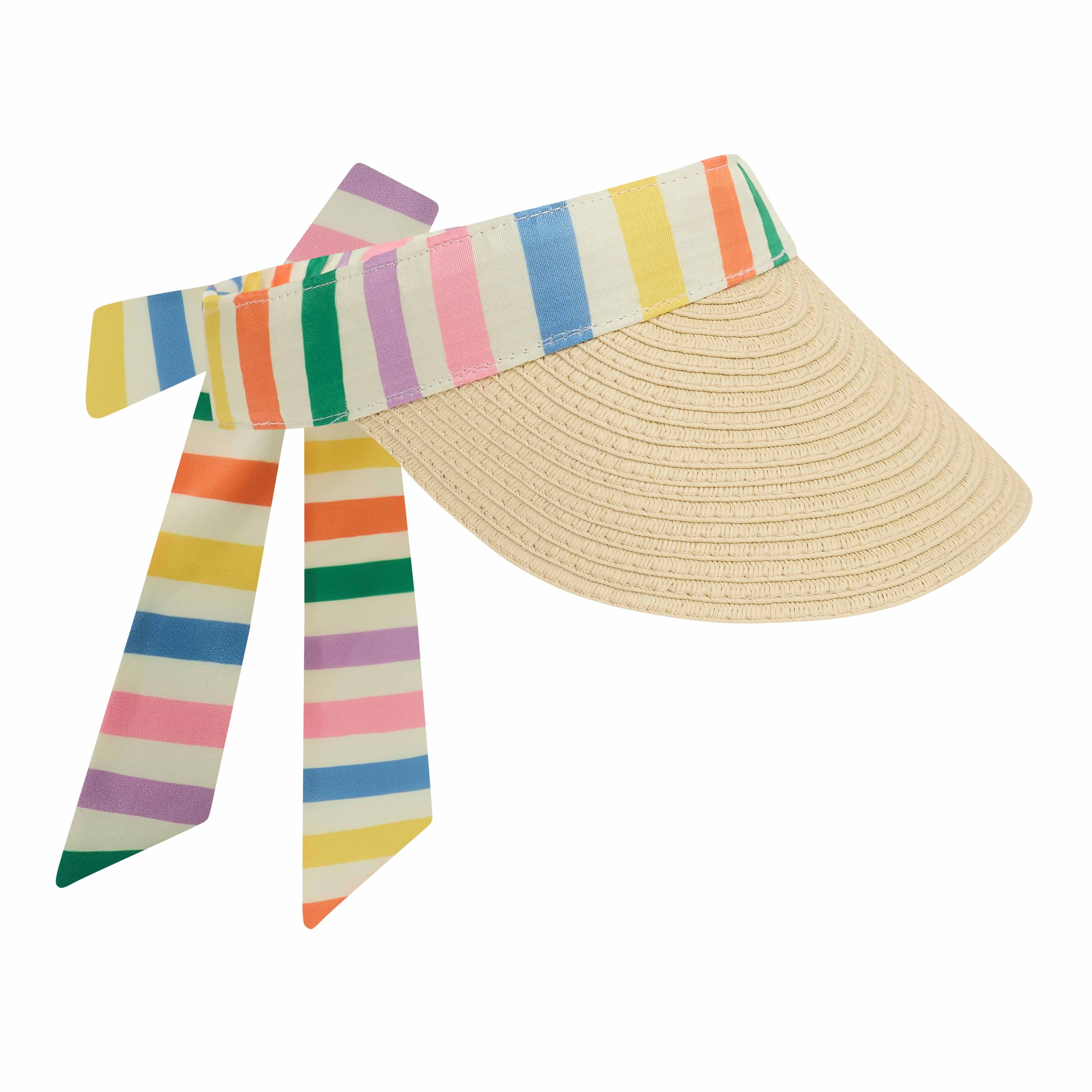 Striped visor