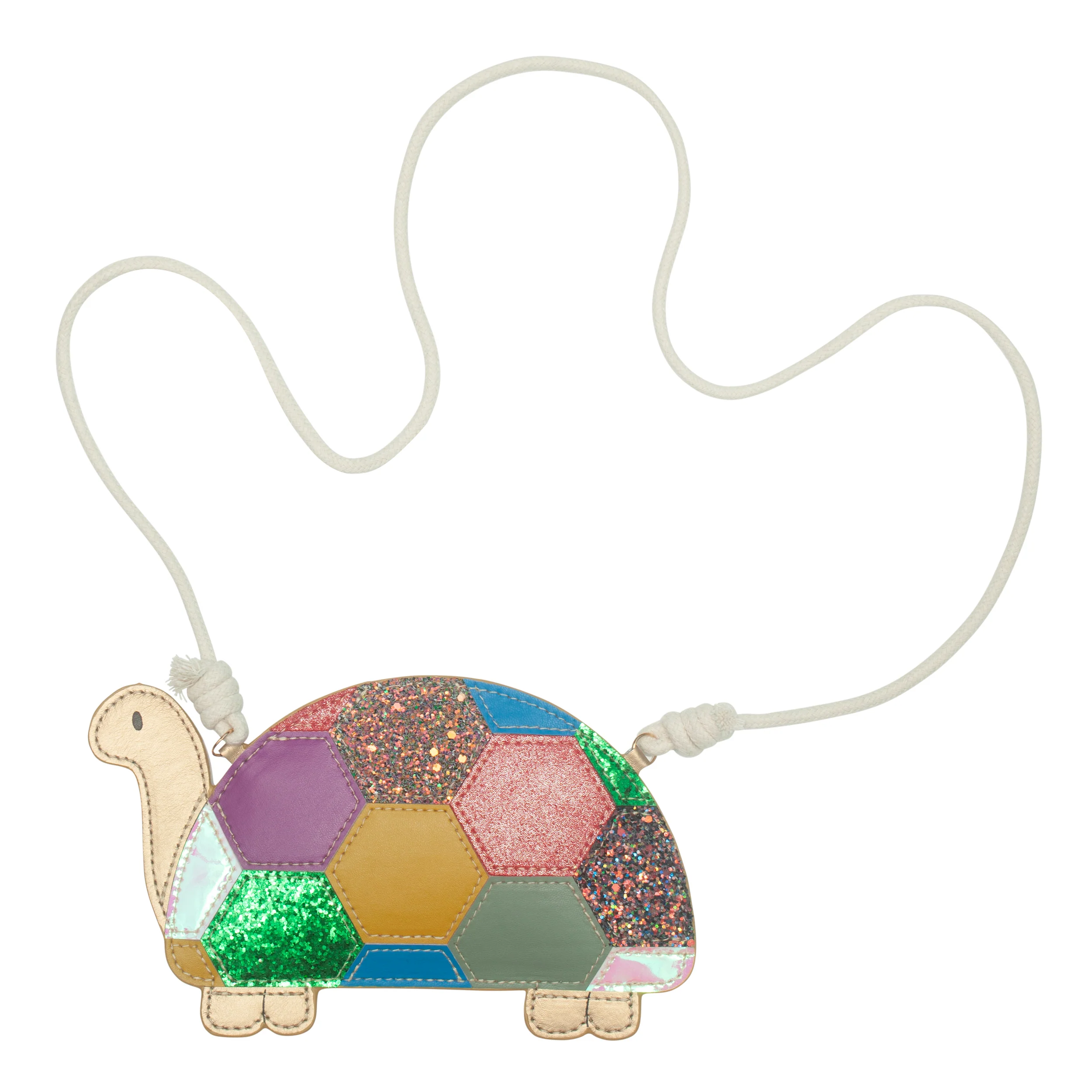 Technicolour tortoise bag