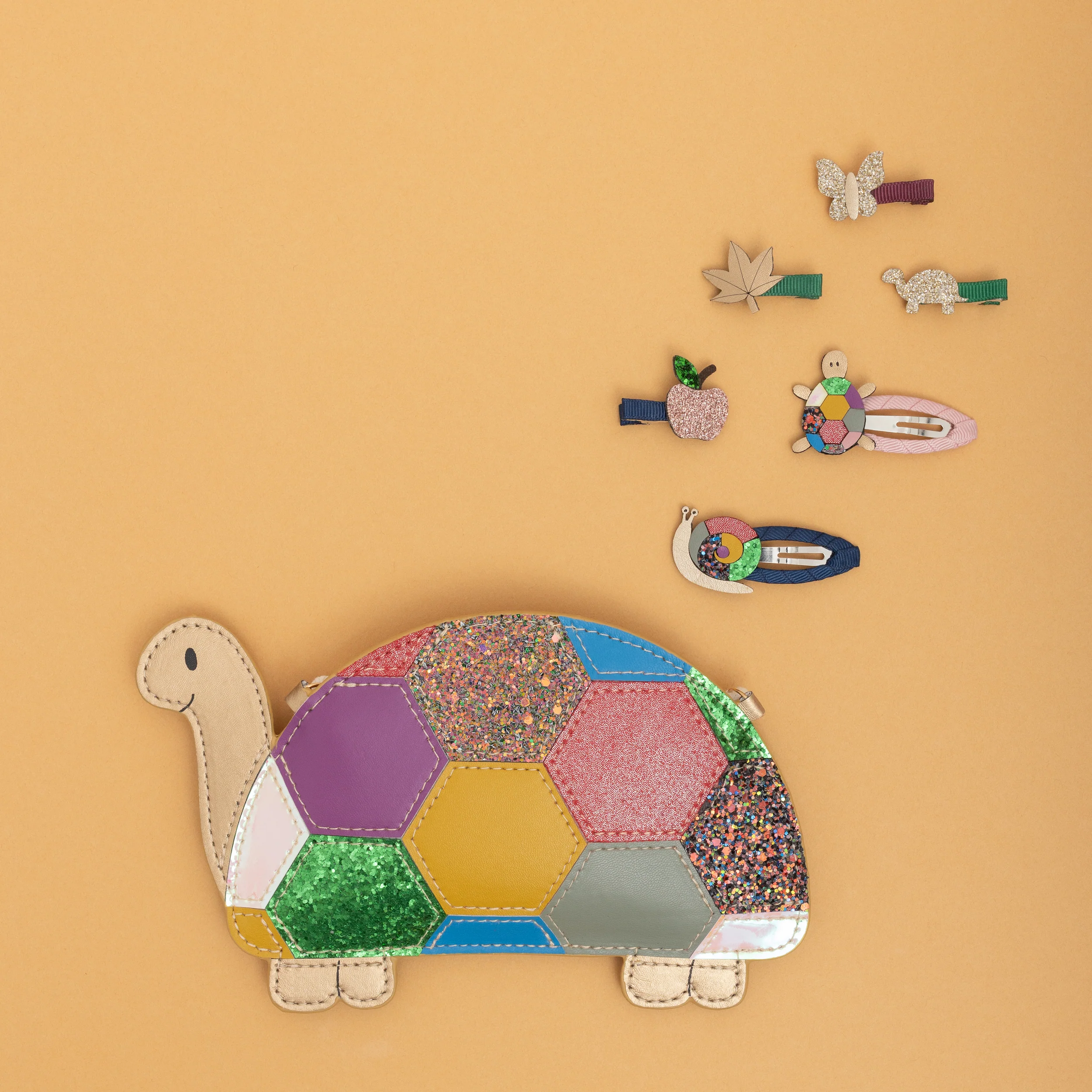 Technicolour tortoise bag - Image 3