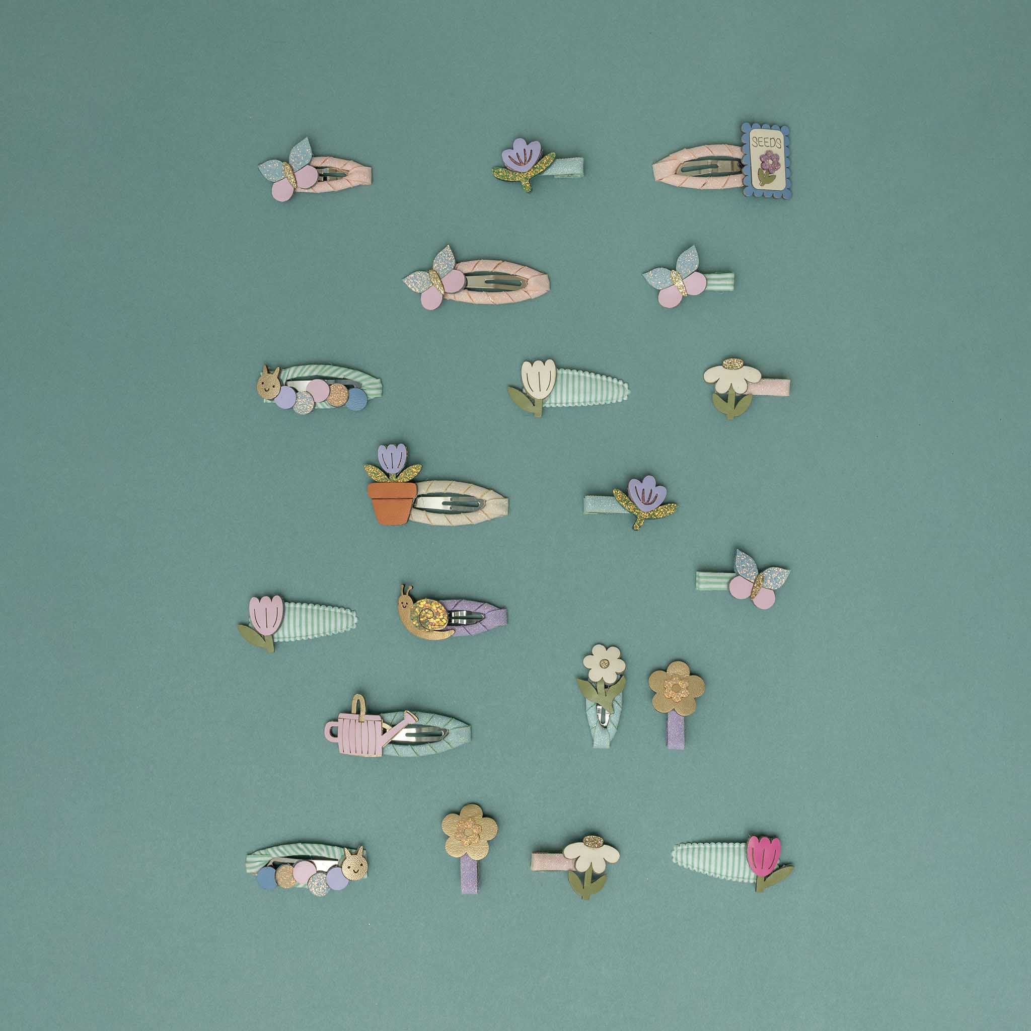 Flower garden mini clips - Image 3