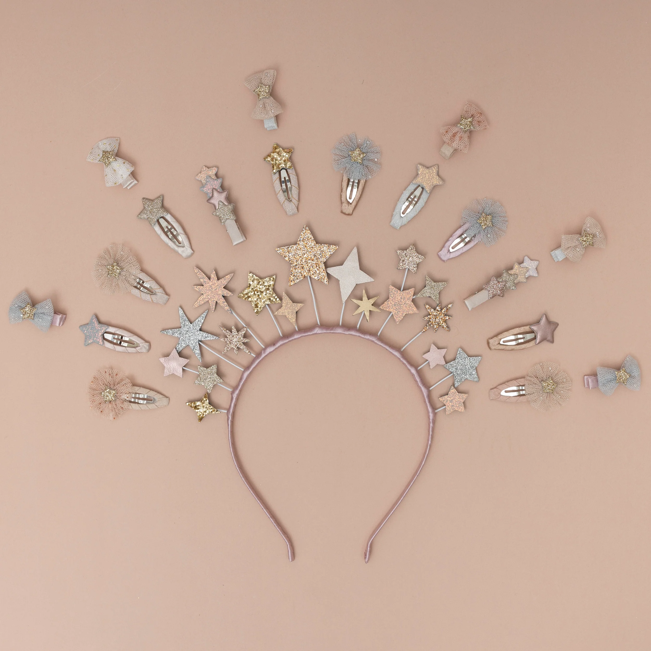 Tutu bow mini clips - Image 4