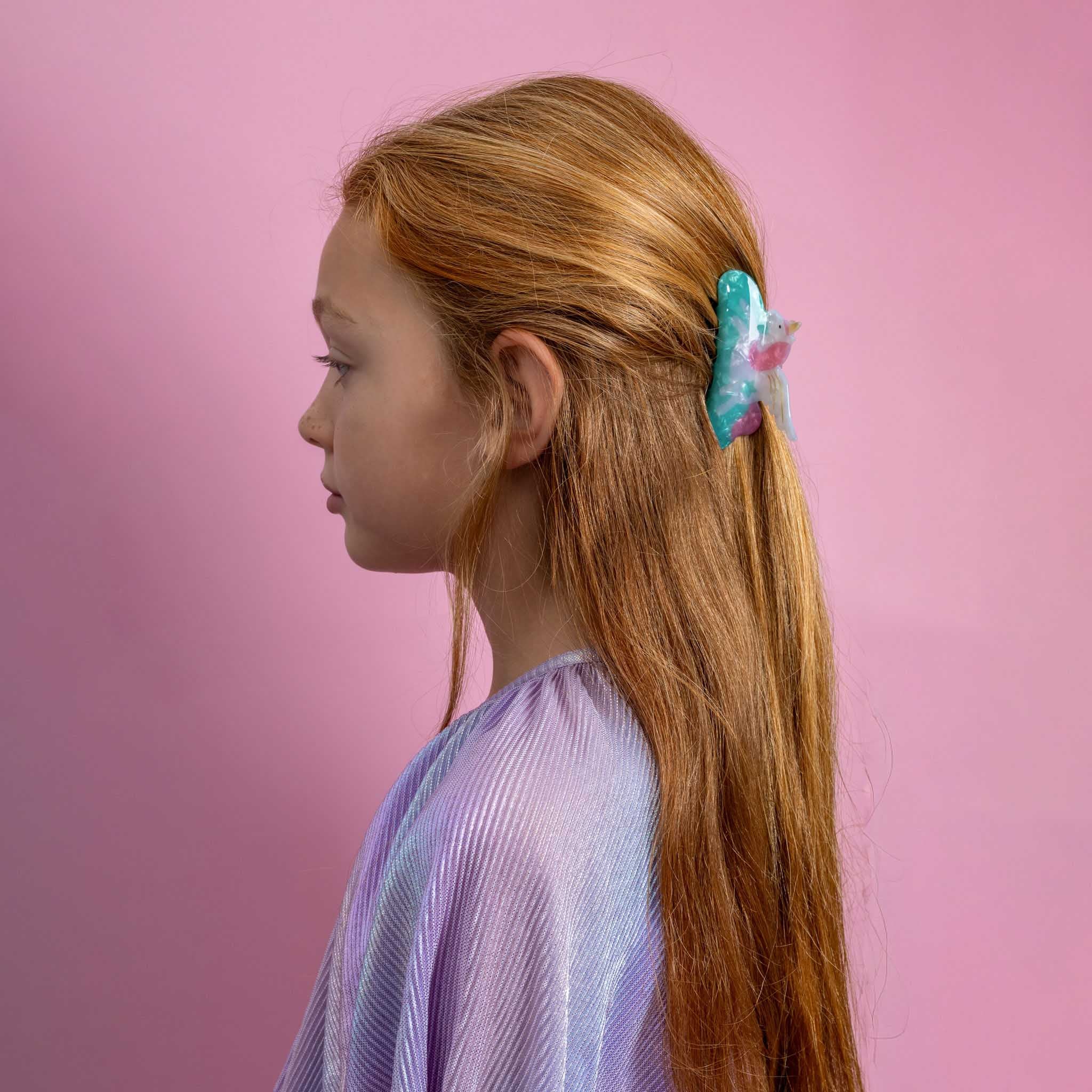 Unicorn acetate claw clip - Image 3